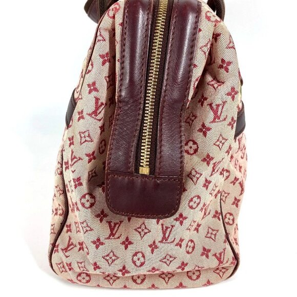 LOUIS VUITTON M92311 Josephine GM Hand Bag Monogram Mini Canvas Slys Red - Picture 4 of 15